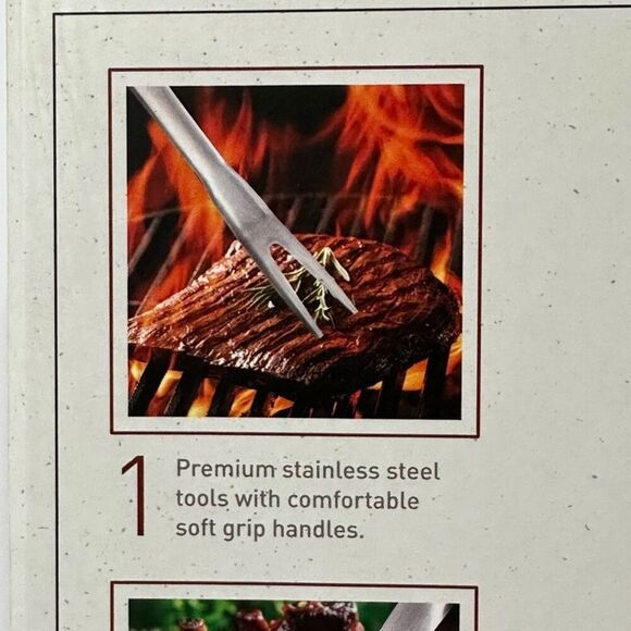 Parini 5-Piece Grill Tool Set - Picture 11 of 14